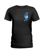 Blue Rose V2 2 Sides Ladies T-Shirt tile
