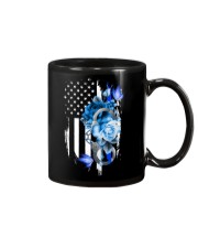 Blue Rose V2 2 Sides Mug tile