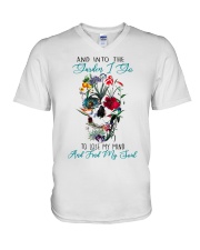 And Into The Garden I Go To Lose My Mind V-Neck T-Shirt tile