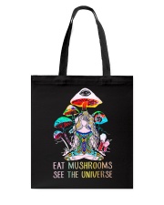 Yoga Eat Mushrooms See The Tote Bag tile