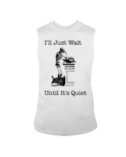 I Just Wait Until It's Quiet-Skull Sleeveless Tee tile