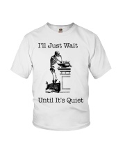 I Just Wait Until It's Quiet-Skull Youth T-Shirt tile