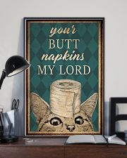 Cat Your Butt Napkins My Lord 11x17 Poster lifestyle-poster-2