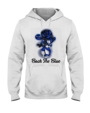 Blue Rose Back The Blue Hooded Sweatshirt tile
