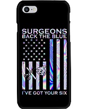Surgeons Back The Blue Phone Case tile