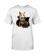 Horse Crack Classic T-Shirt tile