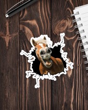 Horse Crack Sticker - Single (Vertical) aos-sticker-single-vertical-lifestyle-front-05