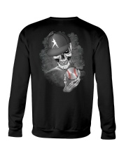 Baseball Skull 2 Sides V1 Crewneck Sweatshirt tile