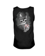 Baseball Skull 2 Sides V1 Unisex Tank tile
