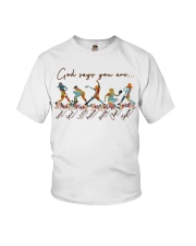 God Says You Are Softball Youth T-Shirt tile