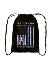 Rad Techs Back The Blue 2 Sides Drawstring Bag tile