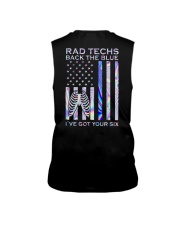 Rad Techs Back The Blue 2 Sides Sleeveless Tee tile