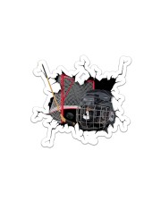 Hockey Crack Sticker - Single (Vertical) front