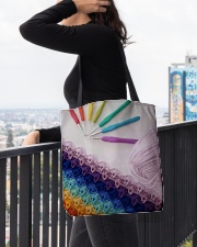 Crochet Box Stitch All-over Tote aos-all-over-tote-lifestyle-front-05