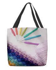 Crochet Box Stitch All-over Tote front