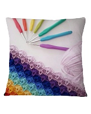 Crochet Box Stitch Square Pillowcase tile