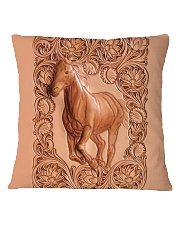 Horse Leather Square Pillowcase tile