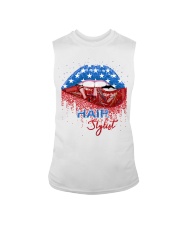 Hair Stylist Independence Day Sleeveless Tee tile