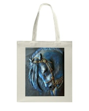 Horse Girl Sad Tote Bag tile