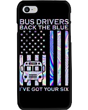 Bus Drivers Back The Blue 2 Side Phone Case tile