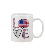 Love Camping Independence Day Mug tile