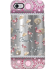 Flamingo Sand Beach Relax Diamond Phone Case i-phone-8-case