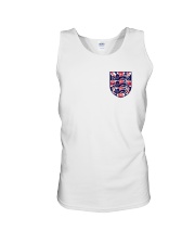 Back the blue UK Unisex Tank tile