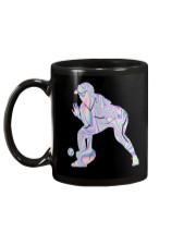Softball Moms Back The Blue 2 Sides Mug tile