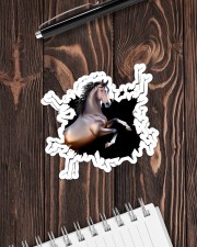 Horse Crack Sticker - 2 pack (Horizontal) aos-sticker-2-pack-horizontal-lifestyle-front-05