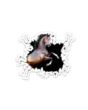 Horse Crack Sticker - 2 pack (Horizontal) front