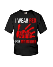 I Wear Red For My Sisters Youth T-Shirt tile