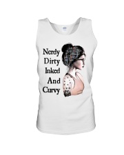 Book Nerdy Dirty Unisex Tank tile