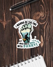 I Wanna Be The One Sticker - 2 pack (Horizontal) aos-sticker-2-pack-horizontal-lifestyle-front-05