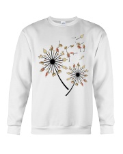 Yoga turtle dandelion Crewneck Sweatshirt tile