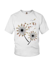 Yoga turtle dandelion Youth T-Shirt tile