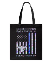 Beekeepers Back The Blue 2 Sides Tote Bag tile