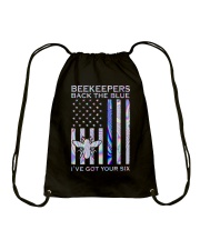 Beekeepers Back The Blue 2 Sides Drawstring Bag tile