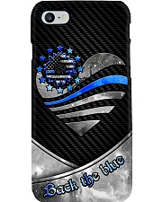 Back The Blue Sunflower ver2 Phone Case i-phone-8-case