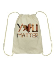 You matter Drawstring Bag tile