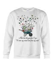and into the garden- Ease my mind Crewneck Sweatshirt tile