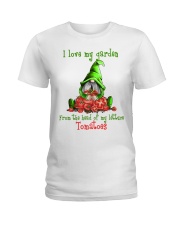 I Love my Garden from the head of my lettuce Ladies T-Shirt tile