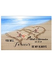 Custom Turtle Be My Always 17x11 Poster front