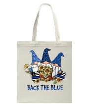 Back The Blue Gnome Tote Bag tile