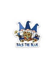 Back The Blue Gnome Sticker tile