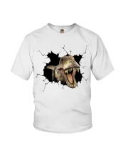 T Rex Crack Youth T-Shirt tile