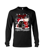 Black Cat - Believe In The Magic Of Christmas Long Sleeve Tee tile