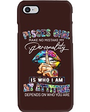 Pisces Girl Make No Mistake My Personality Phone Case tile