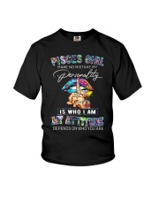 Pisces Girl Make No Mistake My Personality Youth T-Shirt tile