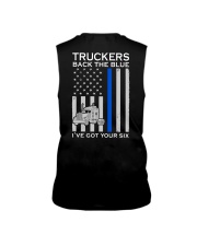 Trucker Back The Blue 2 Sides Sleeveless Tee tile