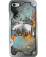 Camping Metal Pattern Print Phone Case i-phone-8-case